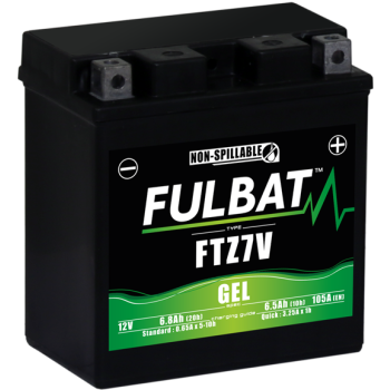 Akumulator Fulbat YTZ7V FTZ7V GEL 12V 6.8Ah 105A